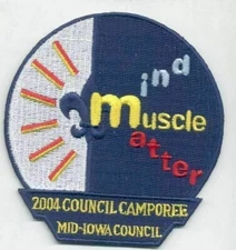 2004 Mid-Iowa Council Council Camporee patch