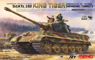 Meng Model TS031 1/35 German Sd.kfz.182 King Tiger Henschel Turret