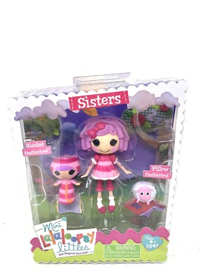 Mini Lalaloopsy Littles Sisters Blanket Featherbed Pillow Featherbed Toys Rare | eBay
