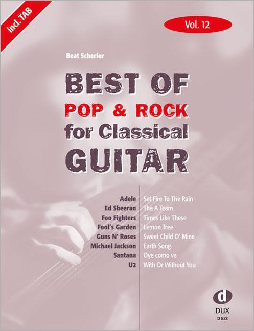 Thumbnail - Best Of Pop & Rock For Classical Guitar 12 | Deutsch