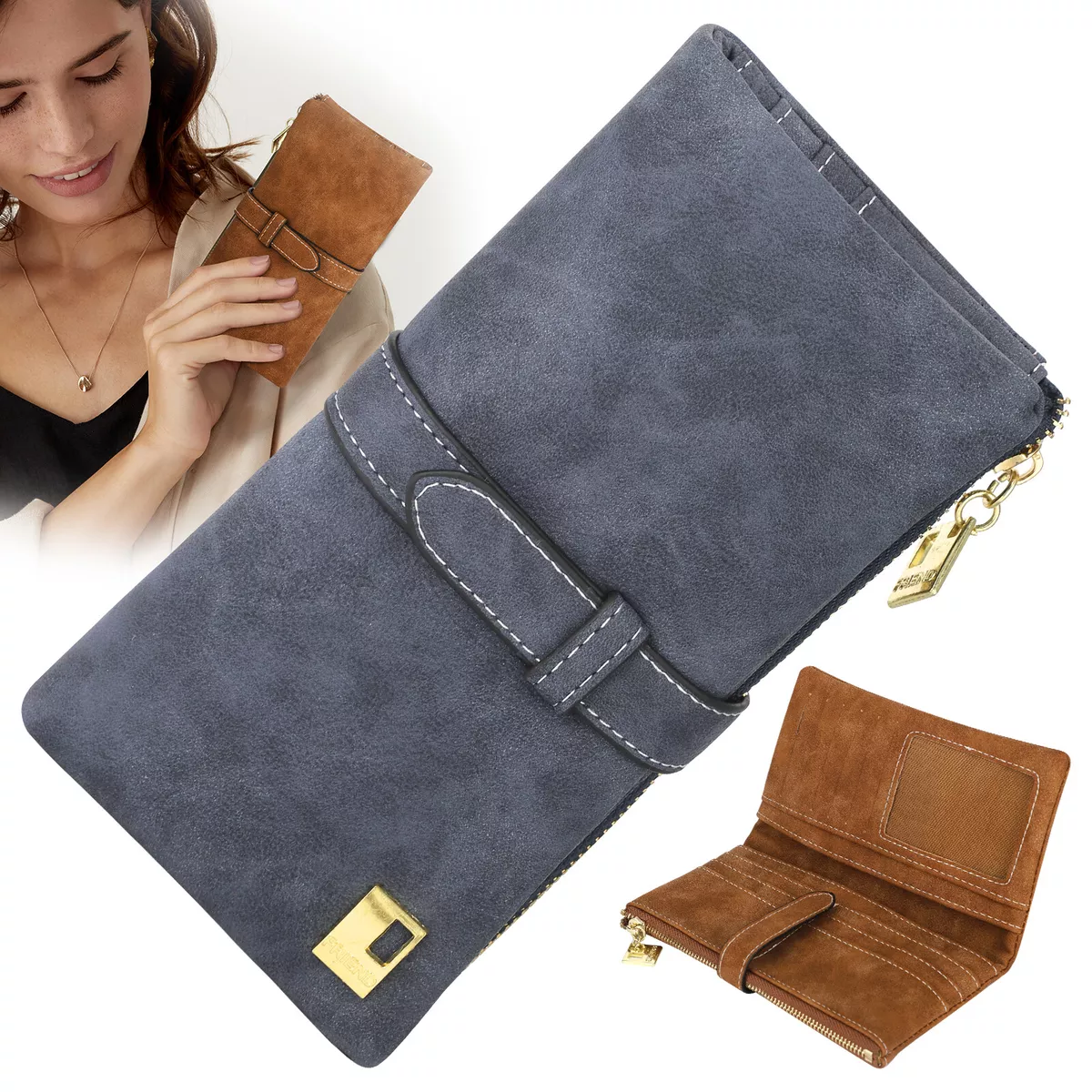 Genuine Cowhide Leather Mini Wallet For Women & Men Zipper Pouch With  Triangle Design, 5A Quality, And Coin Pouch From Gysbags, $26.84 |  DHgate.Com