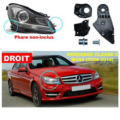 GZYF Bandes Décoratives De Protection De Pare-chocs Avant Automatique Pour Classe C W204 2007 2008 2009 2010 2011, Côté Droit, A2048850821