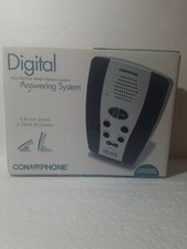 Digital Answering System Conair Phone Model TAD2018CG Charcoal Gray New