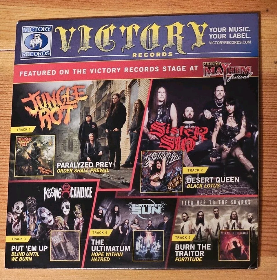 Two Victory Records Sampler CDs | eBay