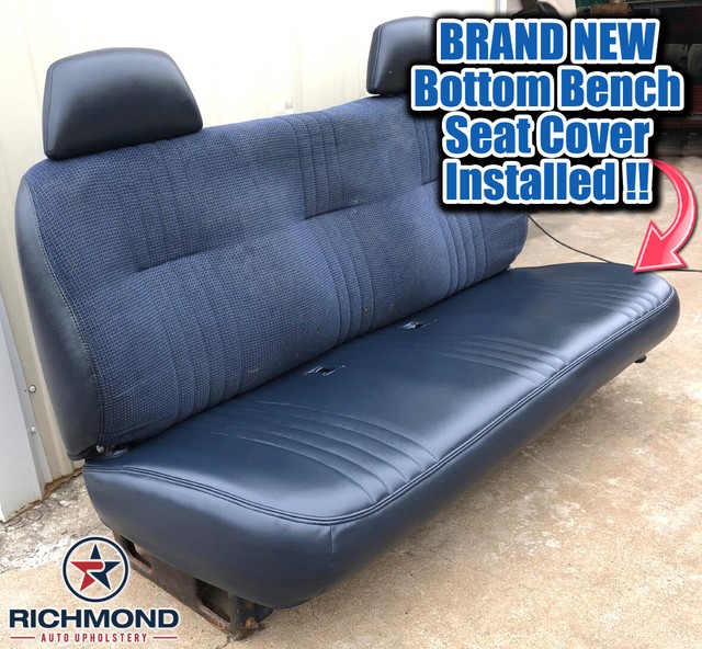 1998 GMC Sierra C/K WorkTruck Base W/T SL Bottom Bench Seat Vinyl