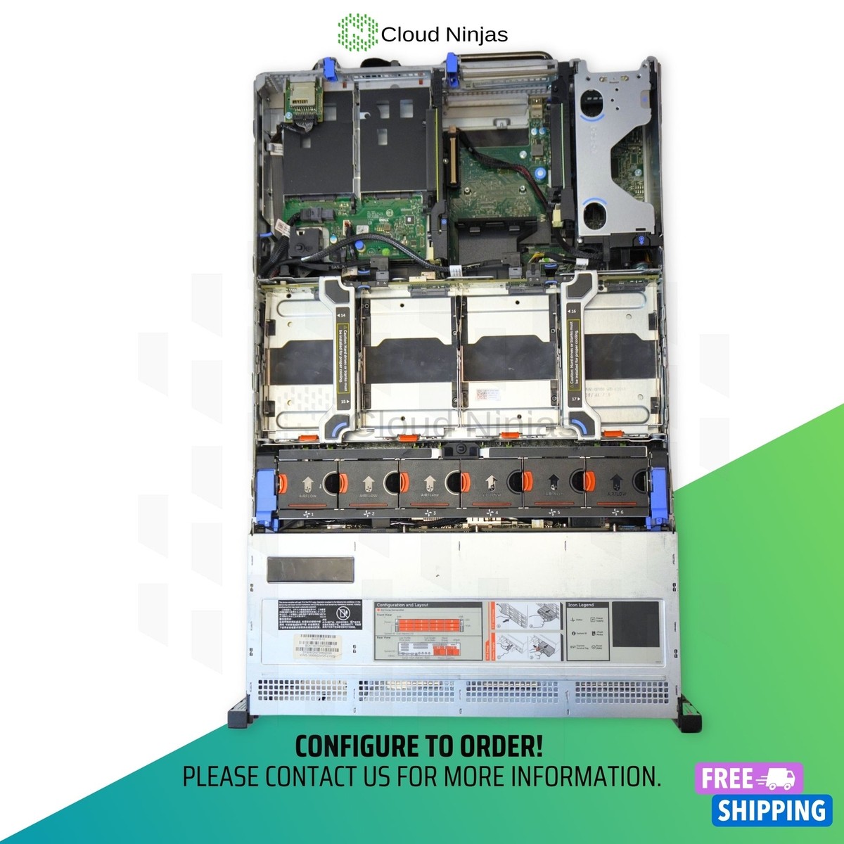 Dell PowerEdge R730xd 12 Bay LFF 2x Xeon E5-2640V4 DDR4 SSD H730