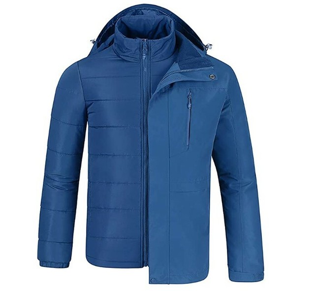 *NEW* CAMEL CROWN Men's 3 in 1 Waterproof Winter Ski Jacket; 3XL; Blue; AK2358 | eBay