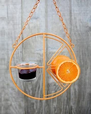 Heath CF-131 Clementine Oriole Feeder, Steel, Orange