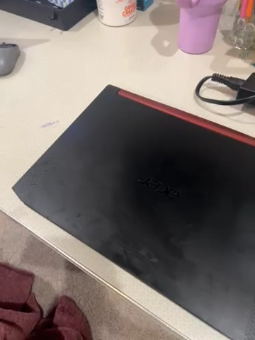 Acer Nitro 5 N22C1 15" Chassis+Screen NO MOTHERBOARD For Parts/Repair AS IS - DW - Video 1 of 1