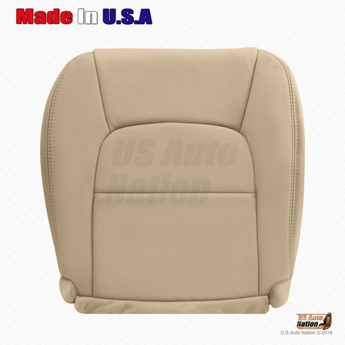 For 1991 to 2000 Lexus SC300 SC400 PASSENGER Bottom-Top Leather Seat Cover Tan - Picture 2 of 5