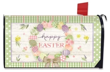 Briarwood Lane Easter Egg Wreath Holiday Magnetic Mailbox Cover