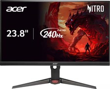 Acer - Nitro 23.8" IPS Full HD 240Hz Up to 0.5ms AMD FreeSync Premium Gaming ...