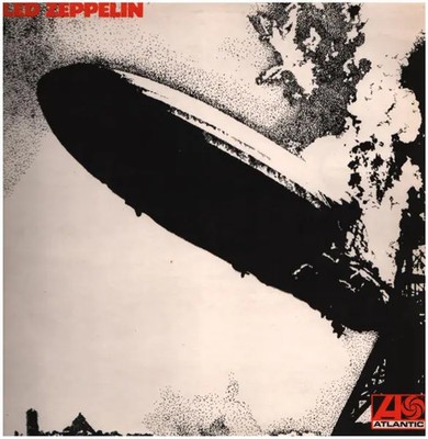 LP Led Zeppelin Led Zeppelin I 2ND UK PRESS, GREY STRIPE AT BOTTOM OF SLEEVE