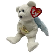 Ty Beanie Baby Star Gold - Bear Angel 2003 NWT