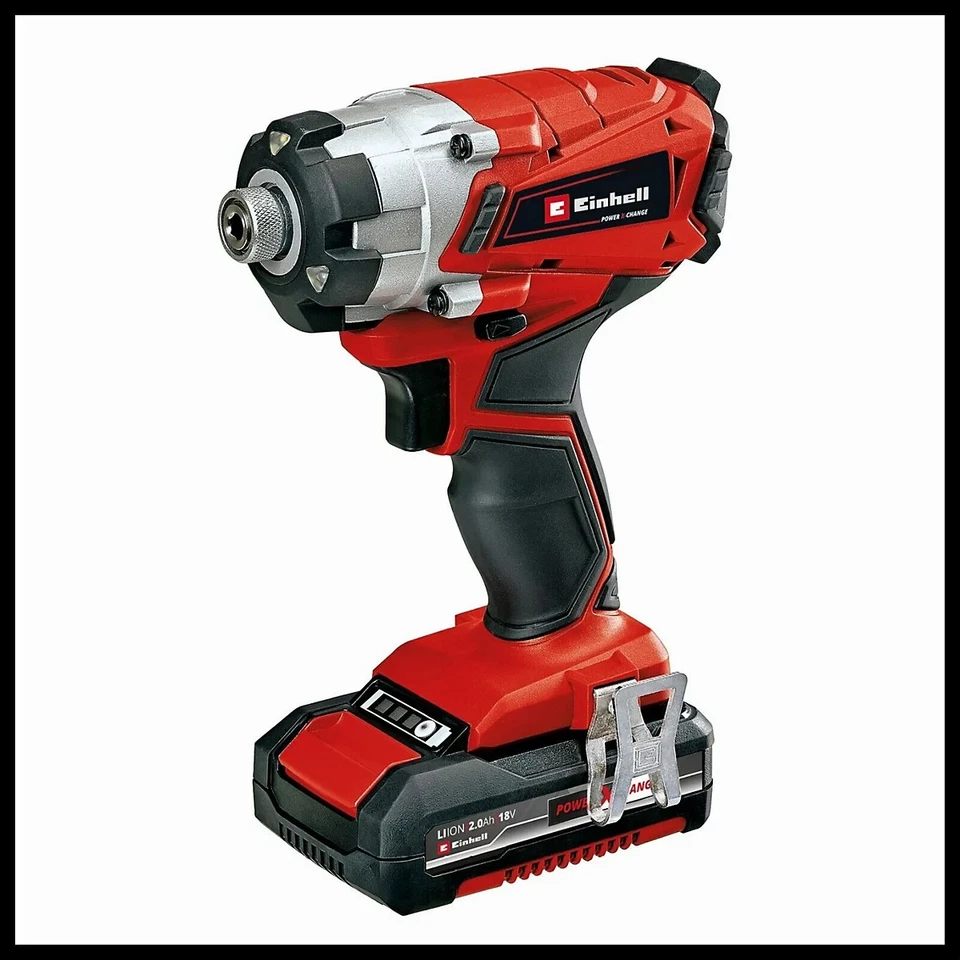 Einhell Power X-Change 18V Cordless Combi Drill & Impact Driver Batteries incl. - Image 2 of 4