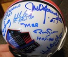 12 HOF greats signed mini helmet - Butkus, L Taylor, Long, Greene, Youngblood +7 — photo 8