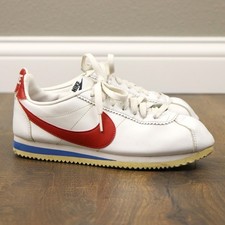 NIKE Cortez FORREST GUMP Women's 8.5 Leather Red White Blue Classic Sneakers