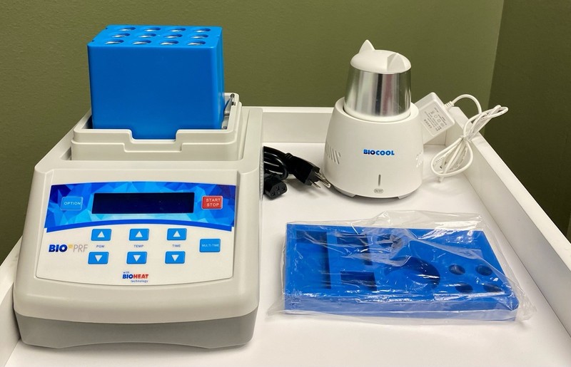 12*5ml PRF BioHeat and BioCool Machine New with many extras