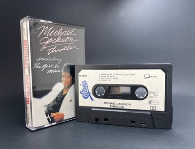 Michael Jackson THRILLER Cassette EPC40-85930**EARLY UK ISSUE c.1982** NEAR MINT