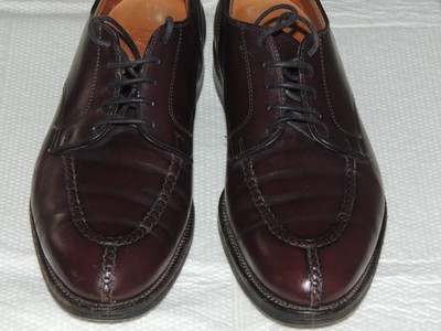 Alden 964 Burgundy Calfskin Norwegian Front Blucher | Alden Model
