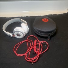 Beats by Dr. Dre Mixr Mixer On-Ear Headphones David Guetta Edition White W/case