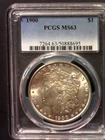 1900 -P Morgan Silver Dollar PCGS MS-63 nice coin