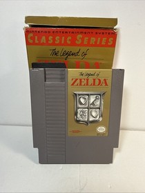 Legend Of Zelda CLASSIC (Nintendo NES) con caja Sin manual - Leer