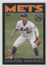 2021 Topps 1986 Baseball 35th Anniversary Black /299 Andres Gimenez #86B-46 0kd8