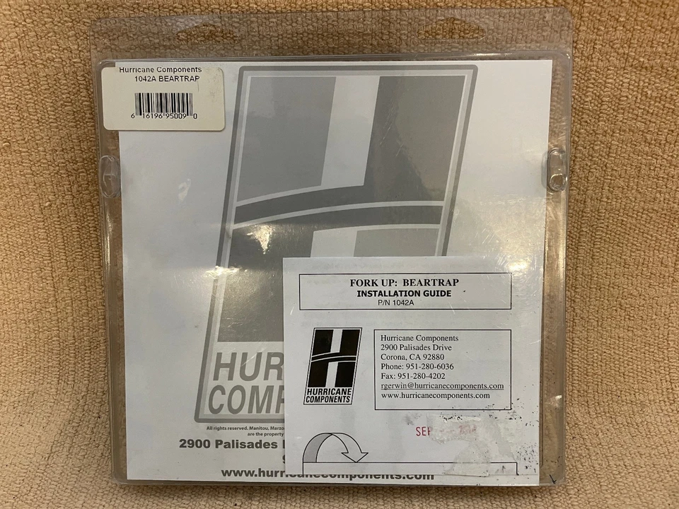 Adaptador de eje pasante Beartrap de horquilla componente Hurricane 142 mm x 15 mm sin pincho QR Foto 3 de 3