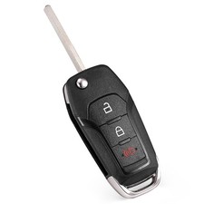Flip Key Fob Replacement Fits for Ford F150 2015 2016 2017 2018 2019 2020 202...