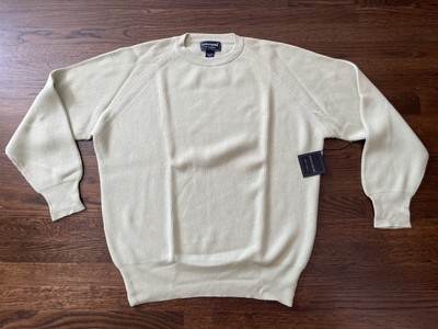 Davis & Squire Mint Green Heavy Ribbed 100% Cashmere Sweater Extra Large XL