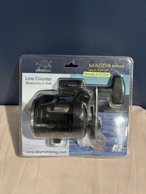 NEW IN PACKAGE OKUMA MAGDA PRO MA 30DX LINE COUNTER REEL