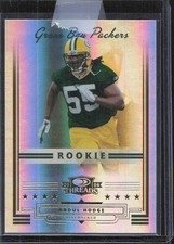 ABDUL HODGE 2006 Donruss Threads #193 Rookie Card RC #/999 Green Bay Packers. rookie card picture