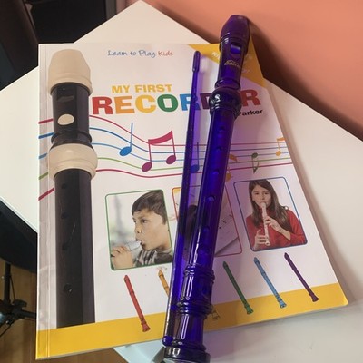 Easter Recorder Instrument for Kids Beginners & Learn To Play Instruction Book