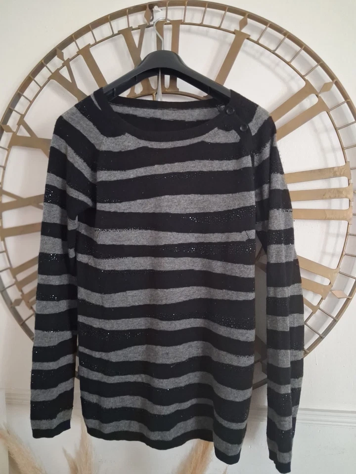 pull 100% cachemire zadig & voltaire femme taille S - Photo 1/4