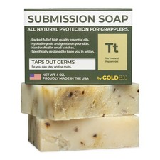 Premium Tea Tree Oil Soap - USA Made Bar Soap for BJJ, Jiu Jitsu, Wrestling, ...
