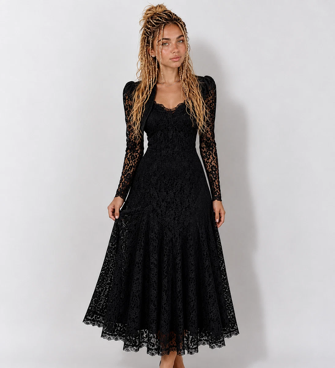 Gunne Sax Black Vintage Dresses for Women for sale - eBay
