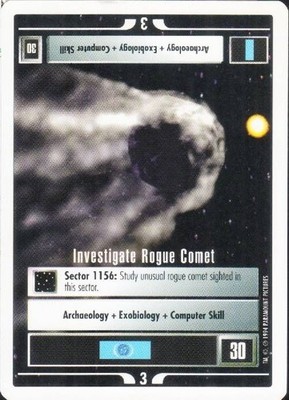 Investigate Rogue Comet - Premiere 95 - Star Trek CCG 1E