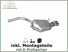 Endschalldämpfer für Seat Exeo / Exeo ST 2,0 TDI 3R2 3R5 Auspuff Endtopf