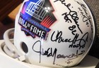 10 HOF DL signed mini helmet w /COA's - Lilly, Jones, Olsen, Eller, Youngblood + — photo 6
