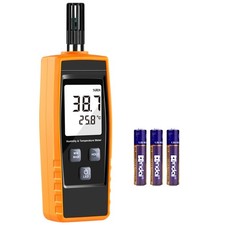 Handheld Humidity Meter, Digital Hygrometer Thermometer 0~100% RH/ -30~60°C (-