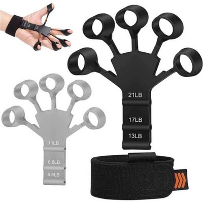 2X Gripster Grip Verstärkung Finger Stretcher Hand Grip Trainer Fitness Train