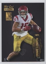 2022 Wild Card MATTE National Convention Football Drake London Rookie RC 1fj6. rookie card picture