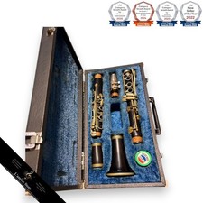 Henri Selmer Paris Clarinet Body with Case Antique Vintage France