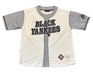 Black Yankees Jersey Negro Leagues 3XL Headgear Mens White