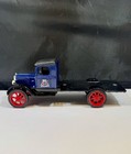 ERTL 1931 Hawkeye Truck Big Auto Parts Blue Cab Black Flatbed Made In The USA