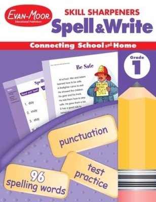 Skill Sharpeners Spell & Write, Grade 1 - Paperback - VERY GOOD