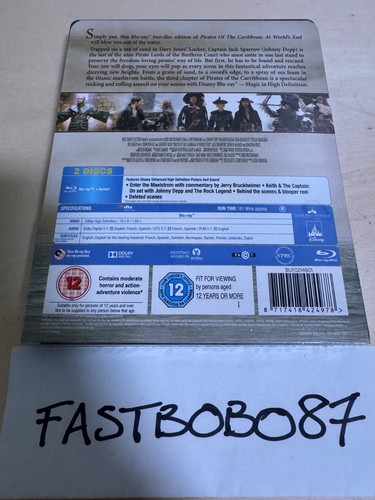 Pirates of the Caribbean: At World's End | Blu-ray Steelbook Limited | UK - Foto 2 di 3