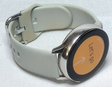 Samsung Galaxy Watch Active SM-R500 Smartwatch Silver Gray 40mm - Tested