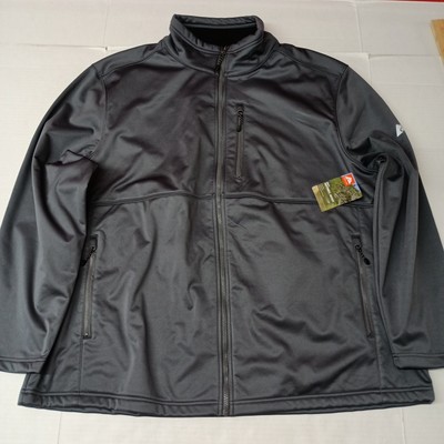 NWT Ozark Trail Men's Size 3XL (54-56) Charcoal Zip Pockets Softshell Jacket